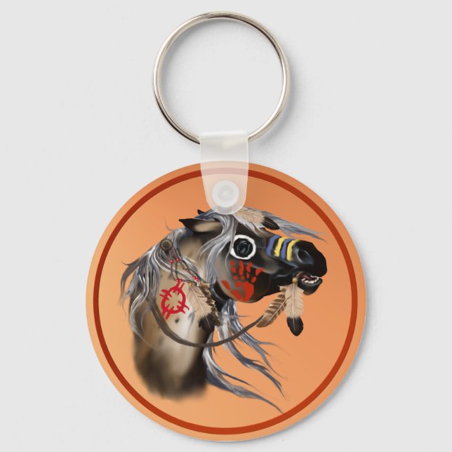 War Horse Keychain (Front)