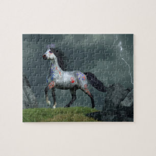 War Horse of the Storm Jigsaw Puzzle
