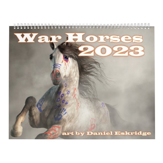 War Horses 2023 Calendar (Cover)