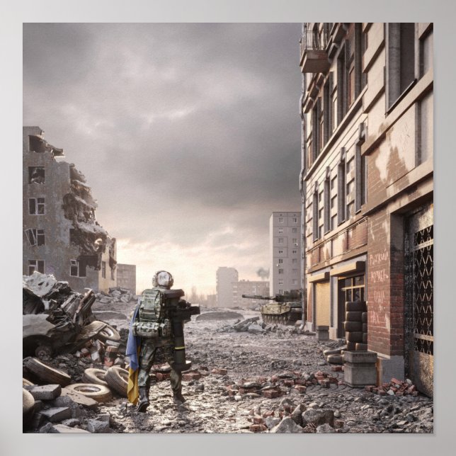 War in Ukraine Poster (Front)