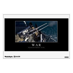 War: Inspirational Quote 3 Wall Decal