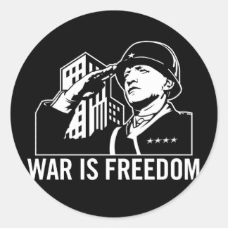 War is Freedom Sticker