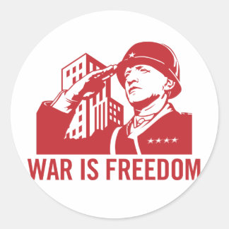 War is Freedom Sticker