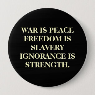 War Is Peace Button