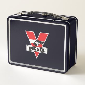 war is peace metal lunch box