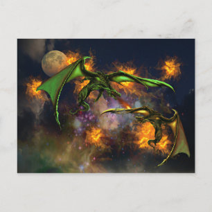 War of the Dragons Postcard