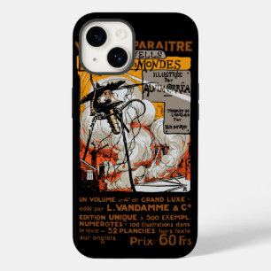 WAR OF THE WORLDS FRENCH POSTER 1906 Case-Mate iPhone 14 CASE