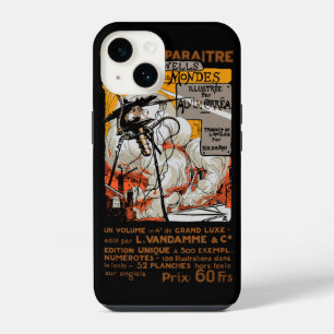 WAR OF THE WORLDS FRENCH POSTER 1906 iPhone 14 CASE