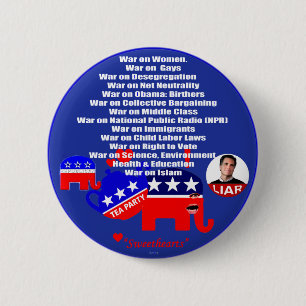 WAR on - Button