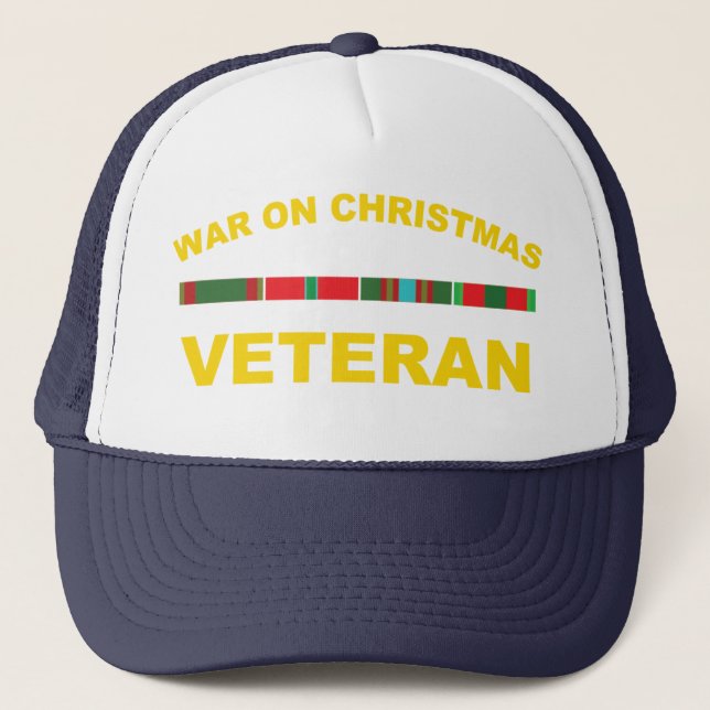 War on Christmas Veteran hat (Front)