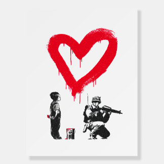 War or Love? Foam Board