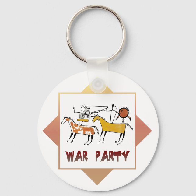 War Party Keychain (Front)