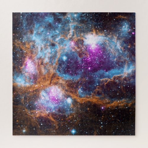 War  Peace Nebula _ NGC 6357 Jigsaw Puzzle