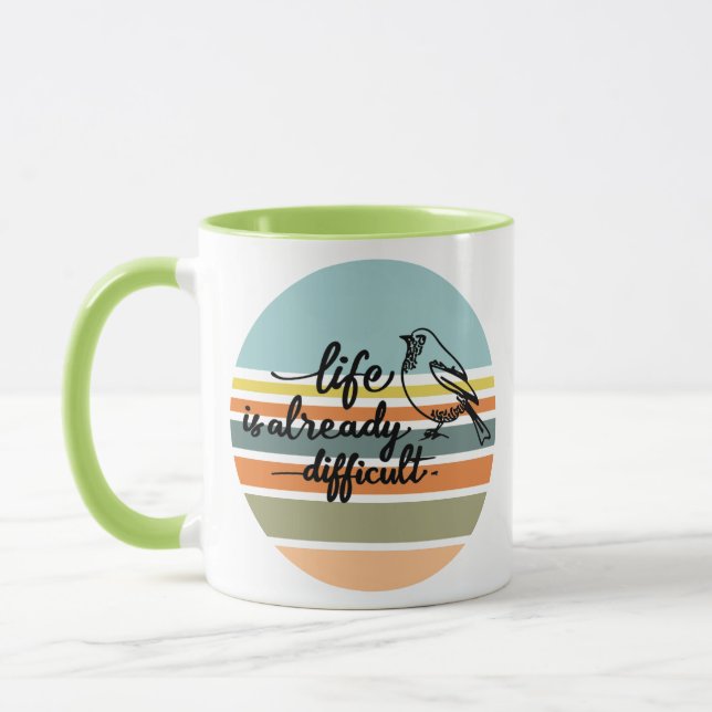 War Peace Resolution  Mug (Left)