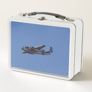 War Plane Metal Lunch Box