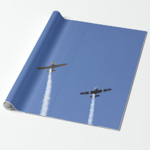 War Plane Wrapping Paper