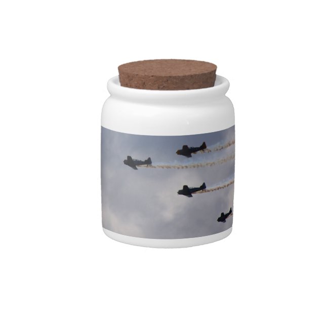 War Planes Candy Jar (Front)