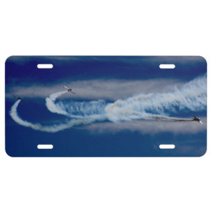 War Planes License Plate