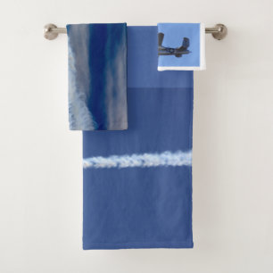 War Planes towel set