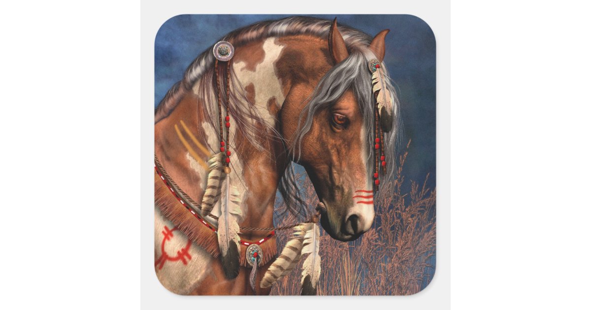 War Pony Stickers | Zazzle