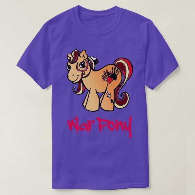 war pony T-Shirt (Design Front)