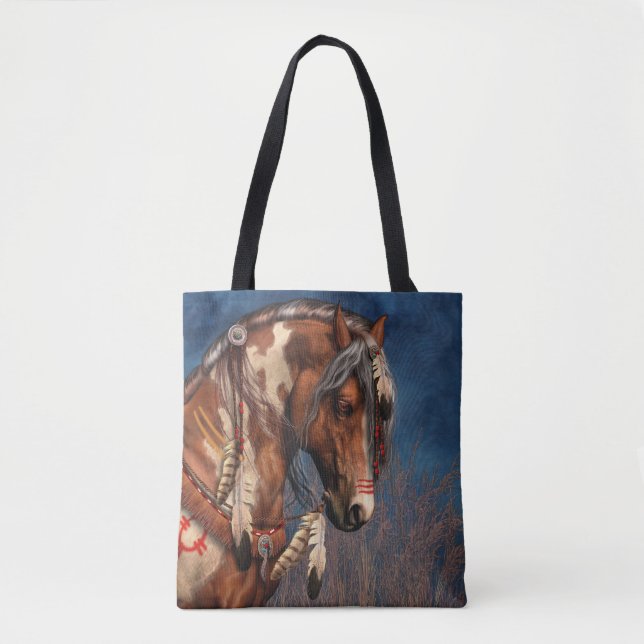 War Pony Tote Bag (Front)