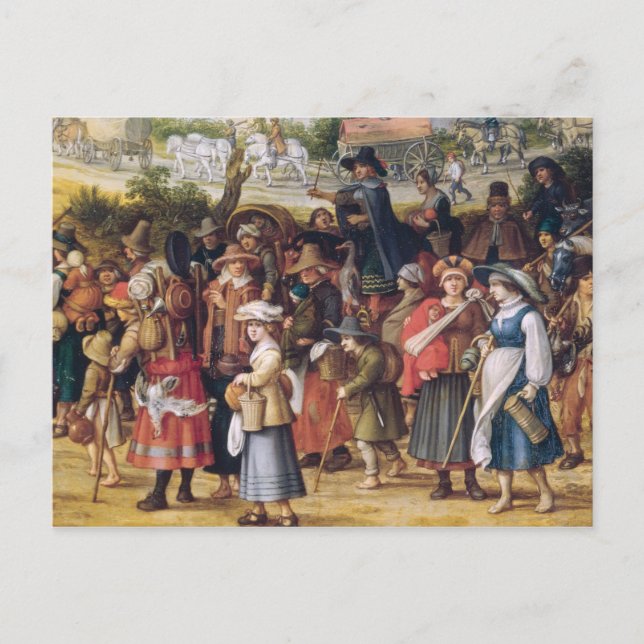 War Scene Postcard (Front)