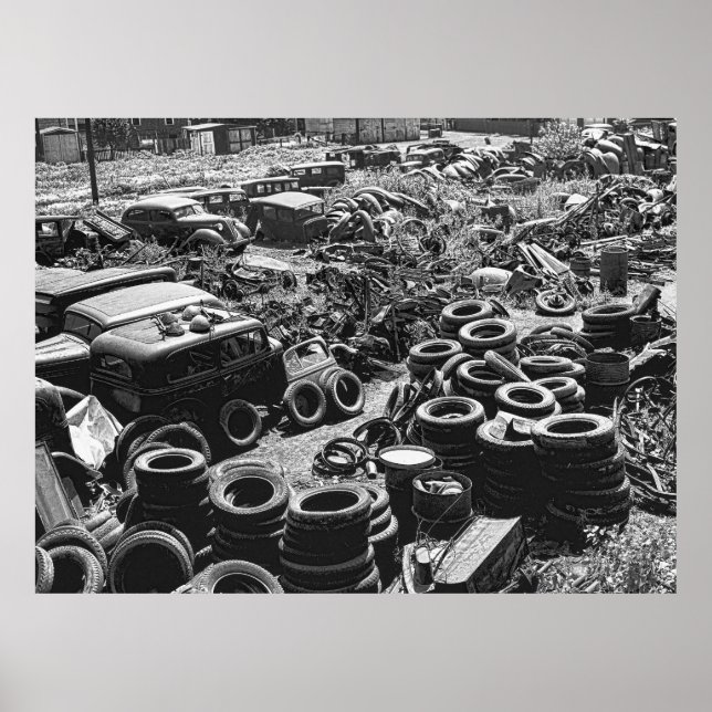 WAR SCRAP YARD  1942 POSTER (Front)