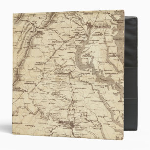 War Telegram Marking Map 3 Ring Binder