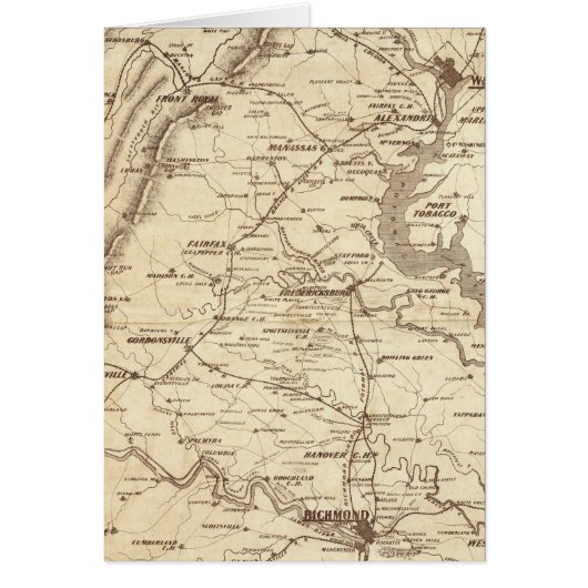 War Telegram Marking Map Cards (Front)