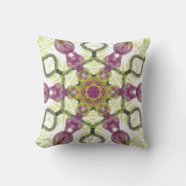 WaraMuse | Everyday Artwear & Accessories Throw Pillow (Front)