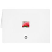 Waratah Cards (Back Horizontal)