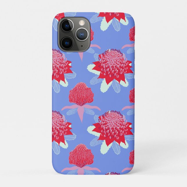 Waratah Case-Mate iPhone Case (Back)