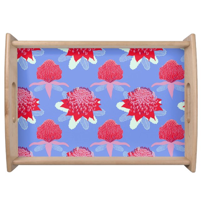 Waratah Serving Tray (Front)