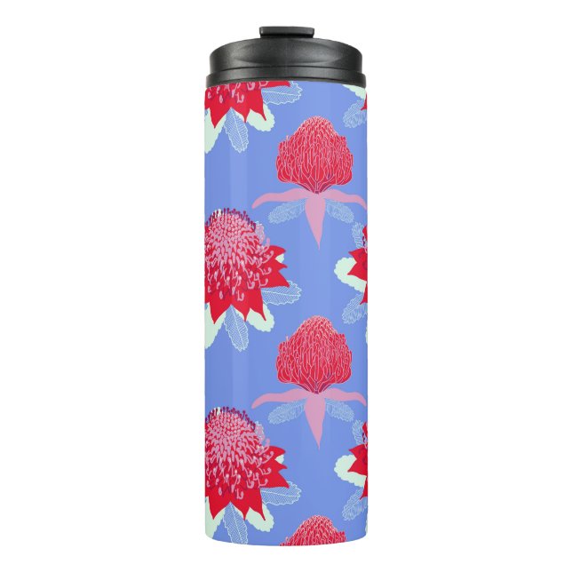 Waratah Thermal Tumbler (Front)