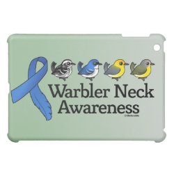 Warbler Neck Awareness Ribbon Case Savvy iPad Mini Finish Case