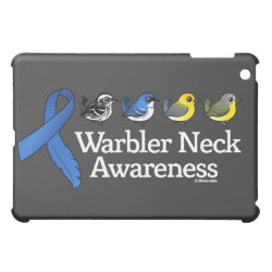 Warbler Neck Awareness Ribbon Case Savvy iPad Mini Finish Case
