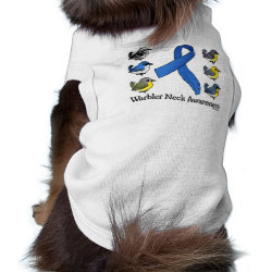 Warbler Neck Awareness Dog Sleeveless T-Shirt