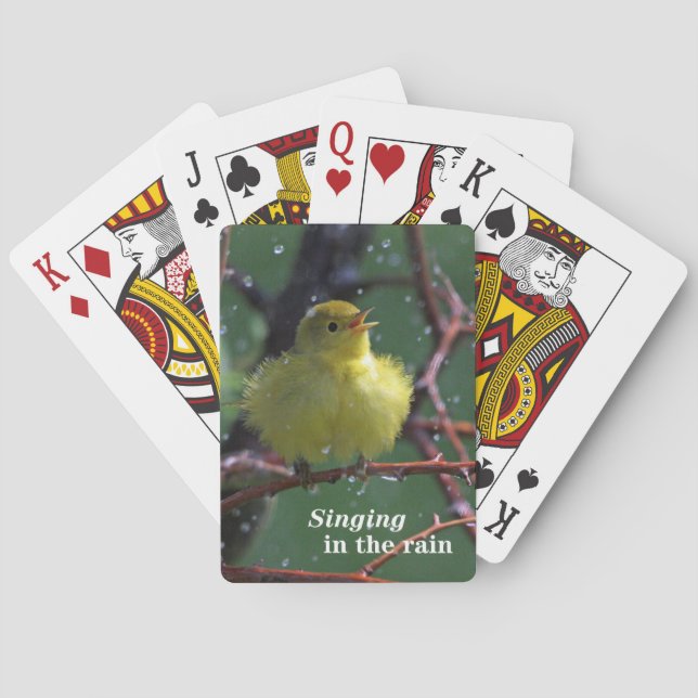Warbler Poker Cards (Back)
