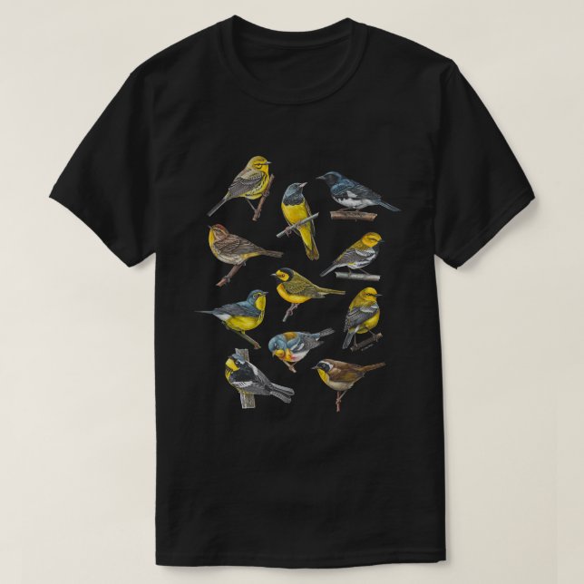 Warbler T-Shirt (Design Front)