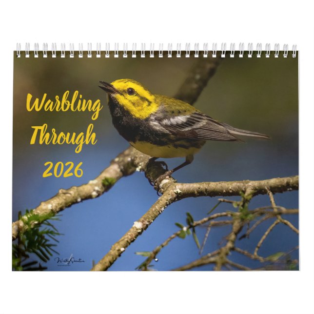 Warbling Through 2026 Calendar (Cover)