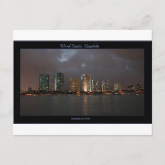 Ward Center Honolulu Postcard