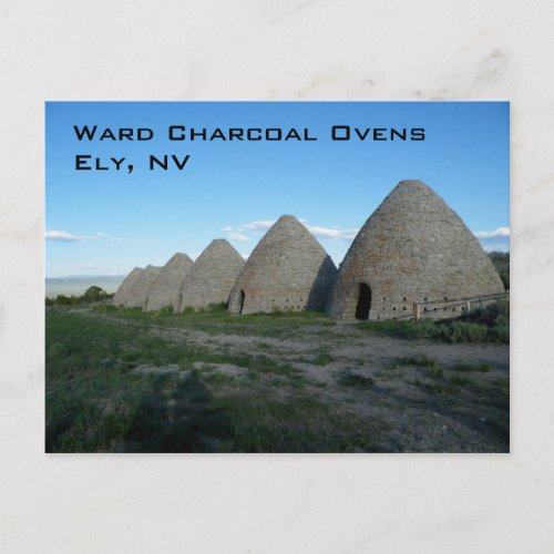 Ward Charcoal Ovens Postcard