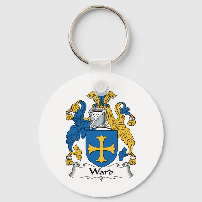 Ward Family Crest Keychain (Front)