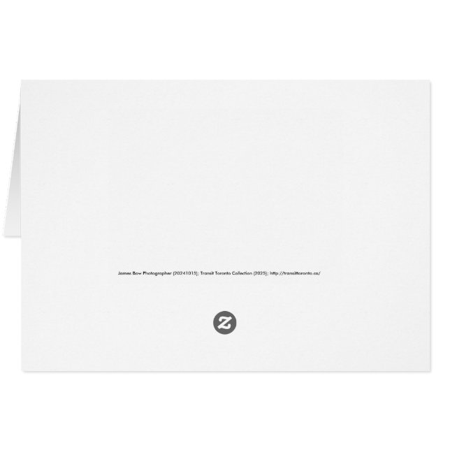 Warden Woods Autumn Sky Subway Thank You Card (Back Horizontal)