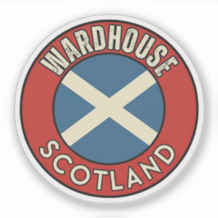 Wardhouse, Scotland Sticker