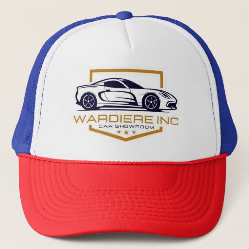 Wardiere Inc Car Showroom Logo Cap _ Elevate Your