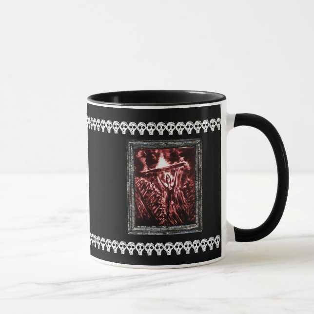 Warding off Evil Mug (Right)