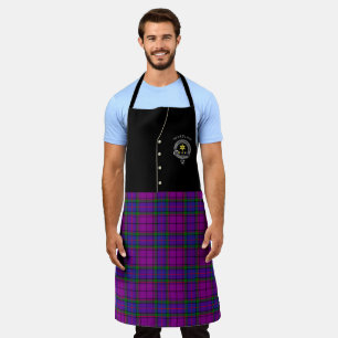 Wardlaw Clan Badge & Tartan Kilt Apron