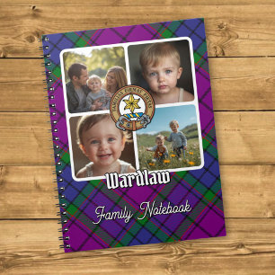 Wardlaw Family Photo Collage Notebook